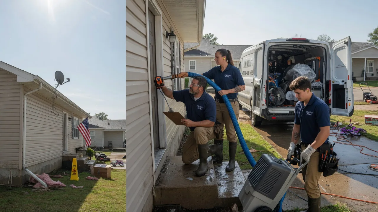 Ceiling Water Damage Restoration in Conde, SD near me