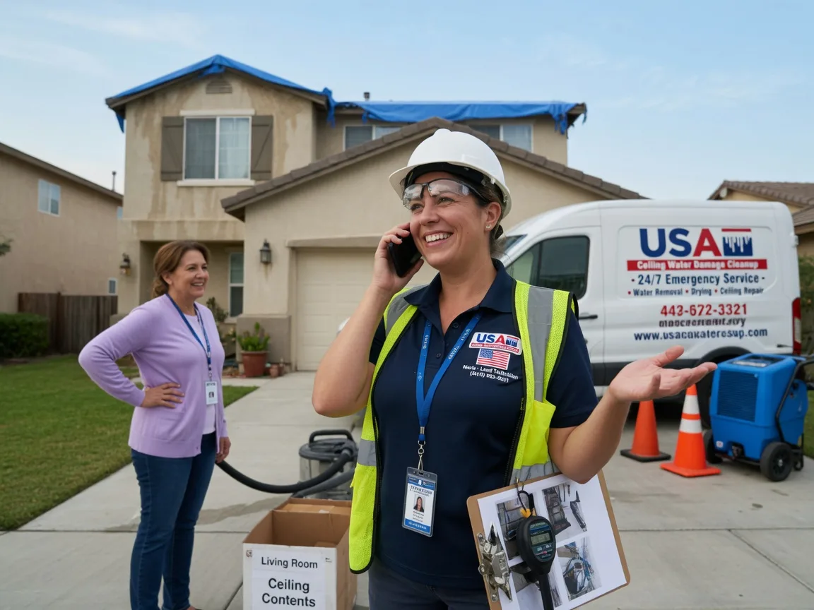 Ceiling Water Damage Restoration Conde, SD FAQs